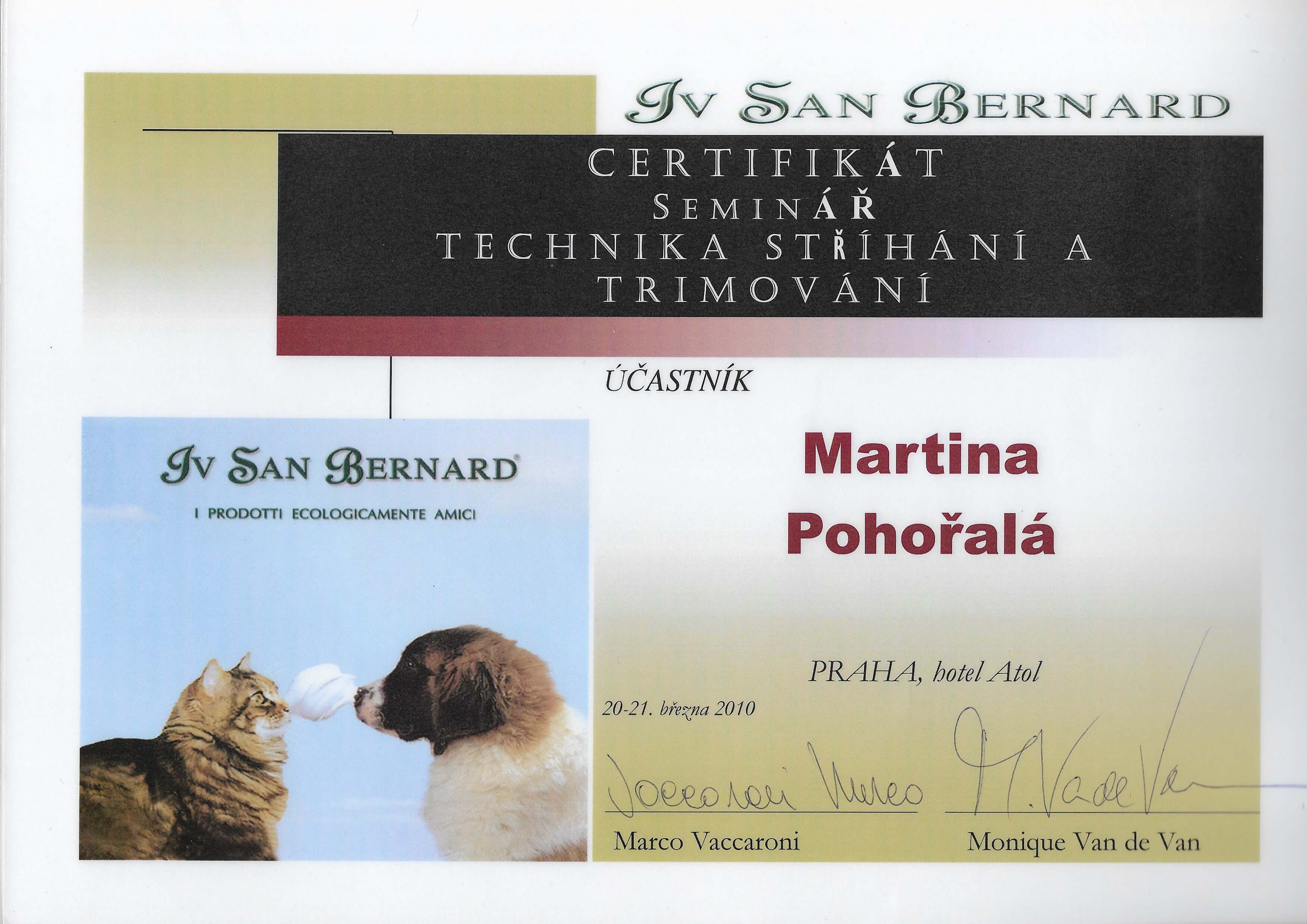 Certifikát