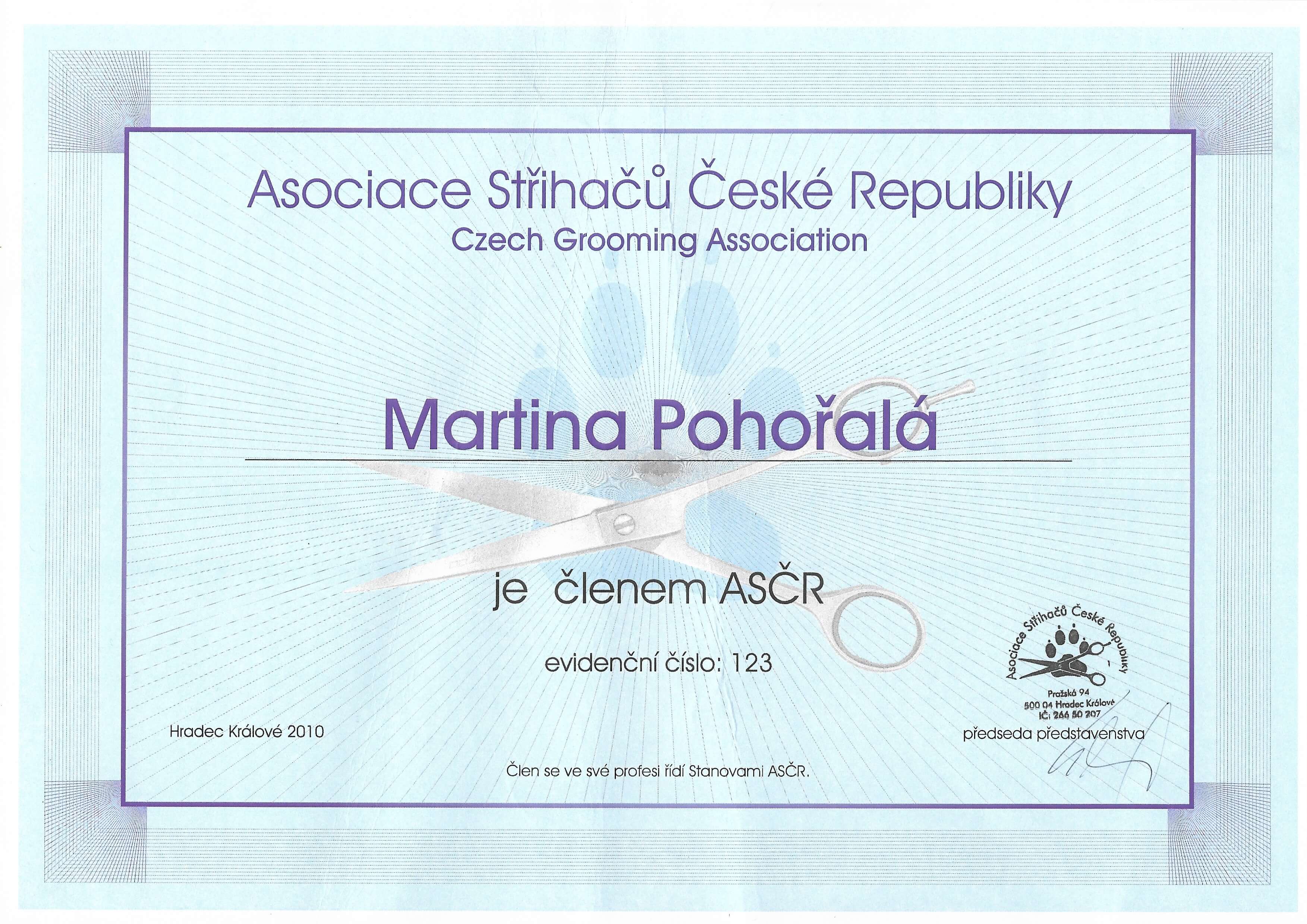 Certifikát